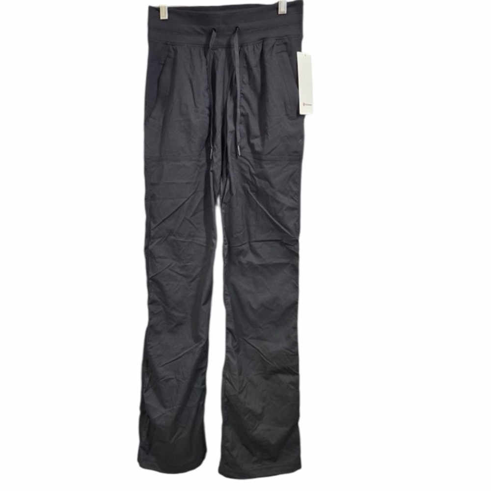 NWT LULULEMON Dance Studio Mid-Rise PantTall Black Size 4 5959 - Picture 8 of 14